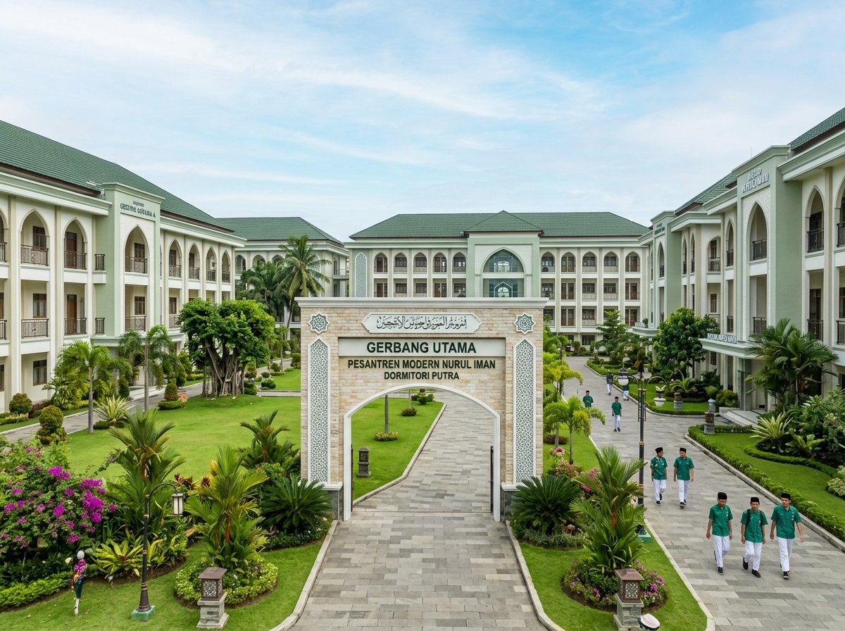 Kompleks Asrama & Kampus Modern